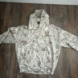 Abercrombie & Fitch Gray Camouflage Hoodie